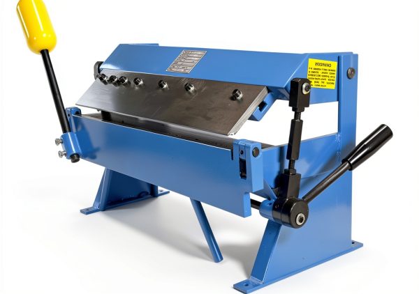 Erie Tools Heavy-Duty 24" Pan and Box Brake w Adjustable Fingers 16-Gauge Steel/Aluminum Capacity 0–135° Bend Range Bench Mount Sheet Metal Brake for Fabrication and Bending-6