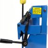Erie Tools Heavy-Duty 24" Pan and Box Brake w Adjustable Fingers 16-Gauge Steel/Aluminum Capacity 0–135° Bend Range Bench Mount Sheet Metal Brake for Fabrication and Bending-7