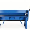 Erie Tools Heavy-Duty 24" Pan and Box Brake w Adjustable Fingers 16-Gauge Steel/Aluminum Capacity 0–135° Bend Range Bench Mount Sheet Metal Brake for Fabrication and Bending-4