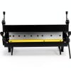 Porkke 24-inch Sheet Metal Brake Pan Box with Removable Fingers-3